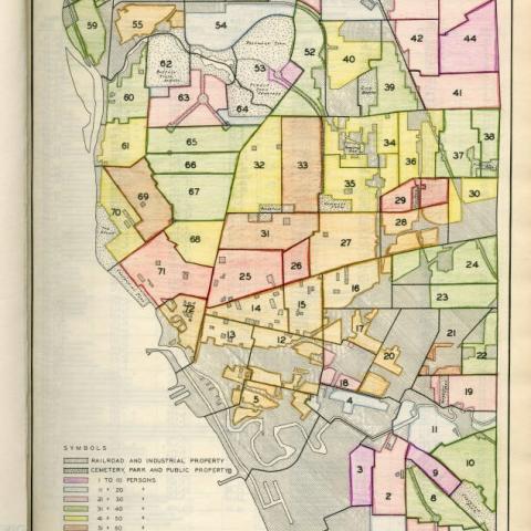 Buffalo Municipal Housing Authority: Selected Maps, 1935