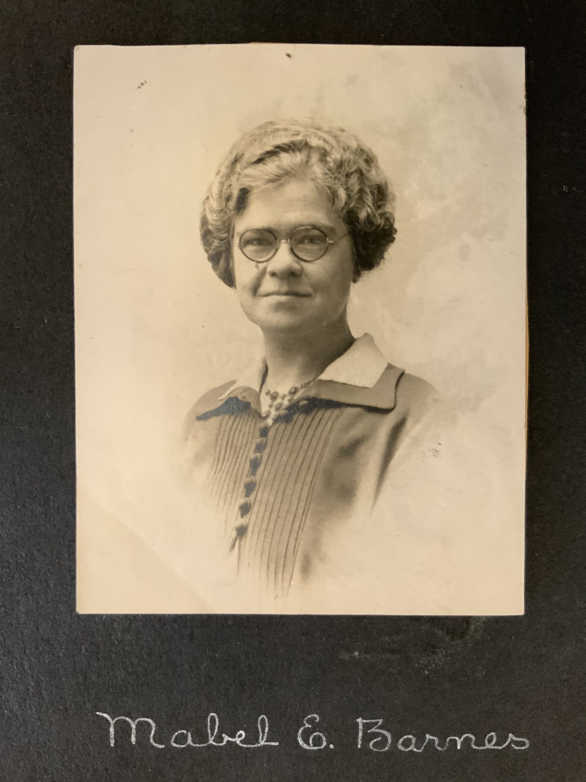 Portrait of Mabel Barnes