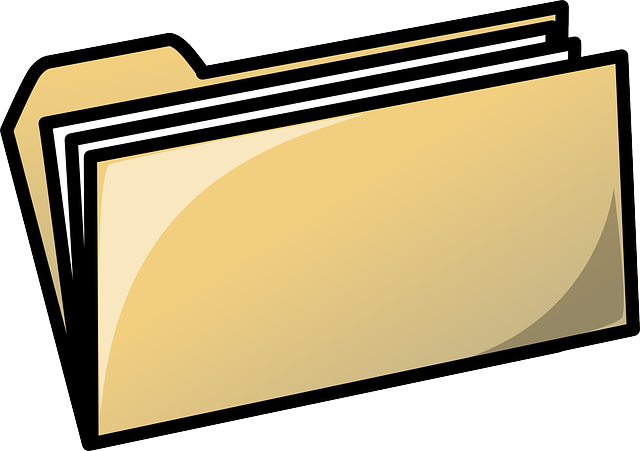 Illustration of folder